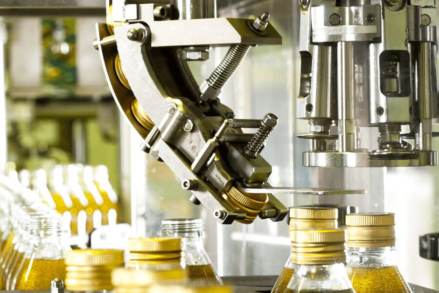 aplicação de peças de bronze na indústria alimentícia