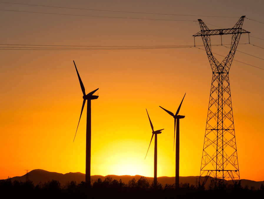 componentes de bronze na geração de energia eólica